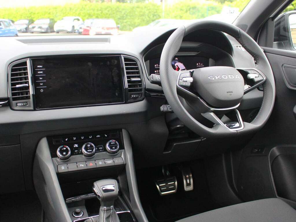 Skoda Karoq 1.5 Tsi Act Sportline Edition Suv Dsg E White #2