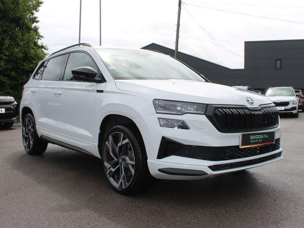 Skoda Karoq 1.5 Tsi Act Sportline Edition Suv Dsg E White