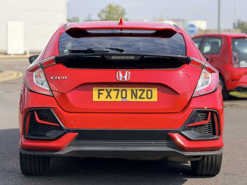 Honda Civic 1.0 Vtec Turbo 126 Sr Red #5