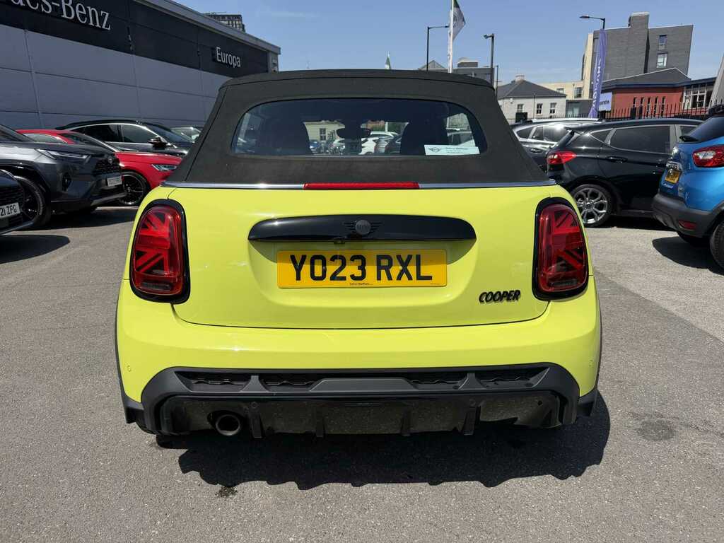 Mini Convertible Sport Auto Yellow #6