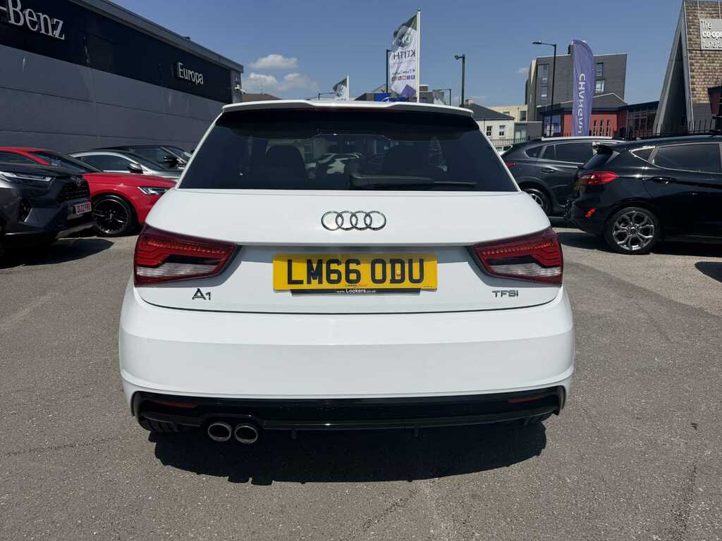 Audi A1 S Line Black Edition T White #6