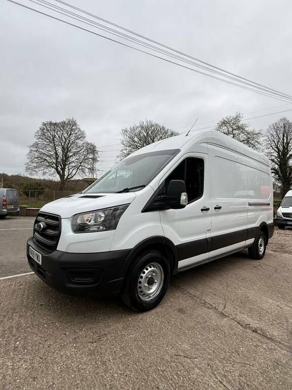 Ford Transit Custom 2.0 350 Ecoblue Leader Rwd L3 H3 Lwb - 2019 69 BK69YWU White #2