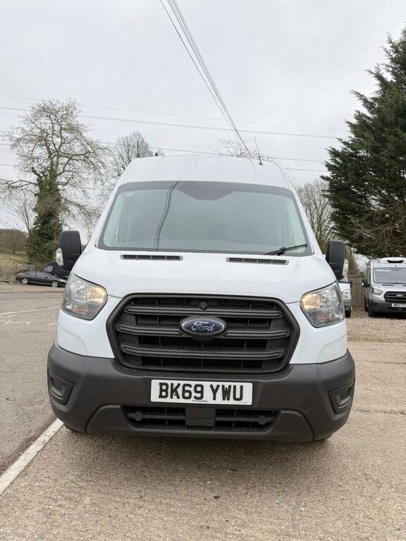 Ford Transit Custom 2.0 350 Ecoblue Leader Rwd L3 H3 Lwb - 2019 69 BK69YWU White #4