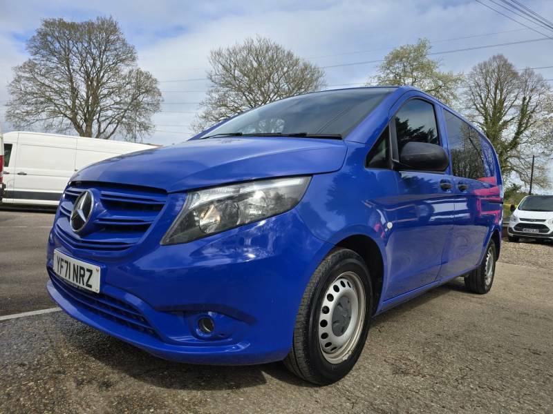 Mercedes-Benz Vito 2.0 114 Cdi Progressive Crew Van G-tronic Rwd No YF71NRZ Blue #2