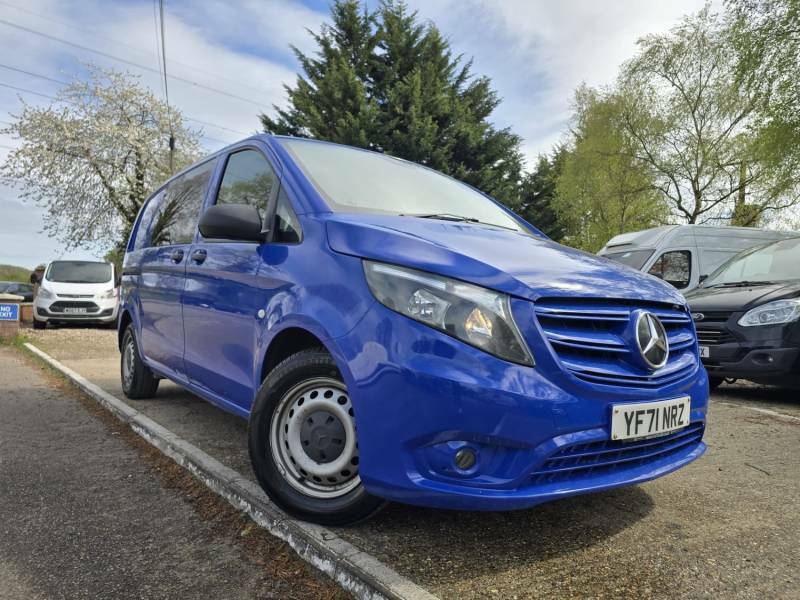 Mercedes-Benz Vito 2.0 114 Cdi Progressive Crew Van G-tronic Rwd No YF71NRZ Blue #3