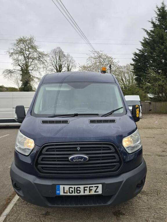 Ford Transit Custom 2.2 Tdci 350 Fwd L2 H2 Mwb - 2016 16 LG16FFZ Blue #4