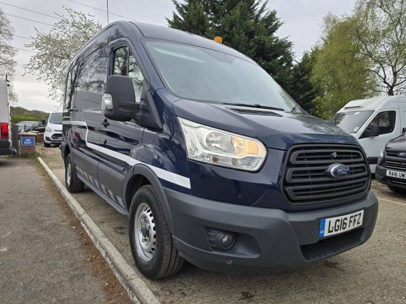 Ford Transit Custom 2.2 Tdci 350 Fwd L2 H2 Mwb - 2016 16 LG16FFZ Blue #3