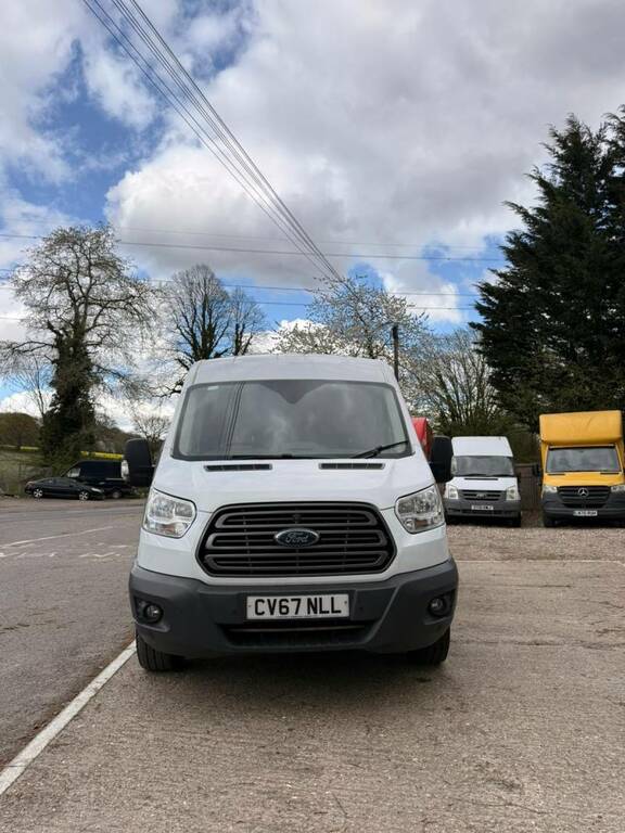Ford Transit Custom 2.0 350 Ecoblue Fwd L3 H2 Lwb Med Roof - 2017 67 CV67NLL White #4