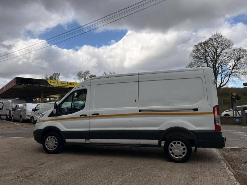 Ford Transit Custom 2.0 350 Ecoblue Fwd L3 H2 Lwb Med Roof - 2017 67 CV67NLL White #6