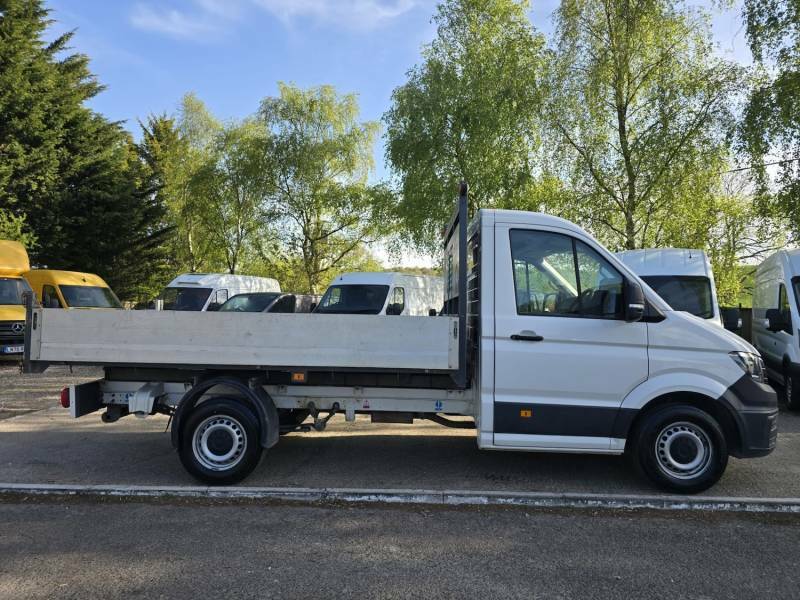 Volkswagen Crafter 2.0 Tdi Tipper Alloy Only 30,000 Miles No Vat White #6