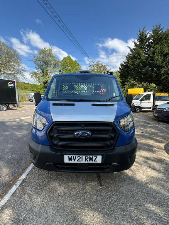 Ford Transit Custom 2.0 350 Ecoblue Leader Rwd L4 Xlwb Dropside - 2021 WV21RMZ Silver #4