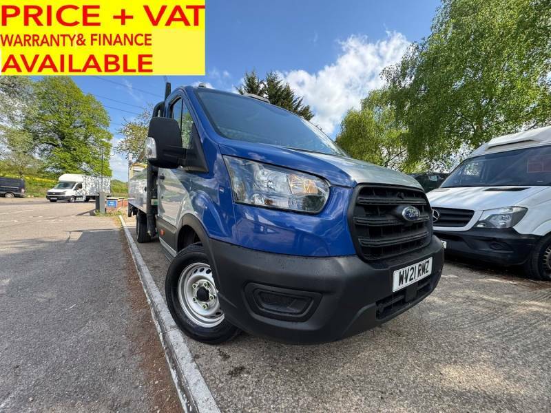 Ford Transit Custom 2.0 350 Ecoblue Leader Rwd L4 Xlwb Dropside - 2021 Silver