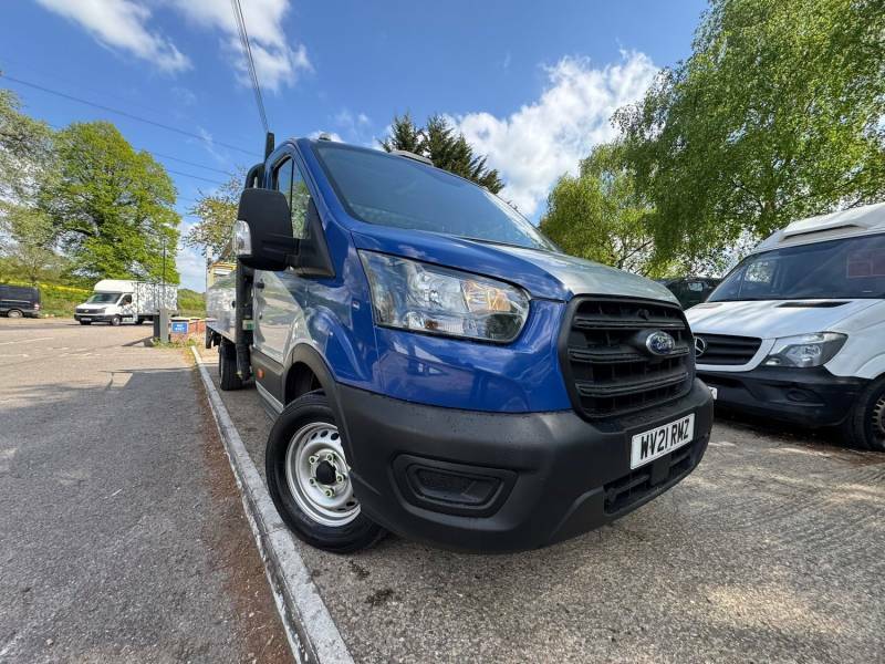 Ford Transit Custom 2.0 350 Ecoblue Leader Rwd L4 Xlwb Dropside - 2021 WV21RMZ Silver #5