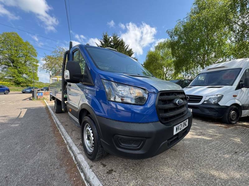 Ford Transit Custom 2.0 350 Ecoblue Leader Rwd L4 Xlwb Dropside - 2021 WV21RMZ Silver #3