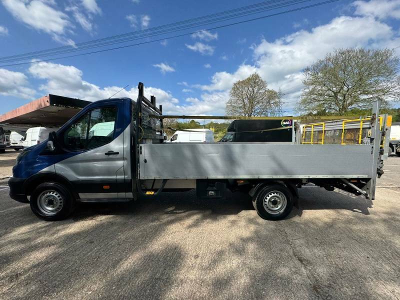 Ford Transit Custom 2.0 350 Ecoblue Leader Rwd L4 Xlwb Dropside - 2021 WV21RMZ Silver #6