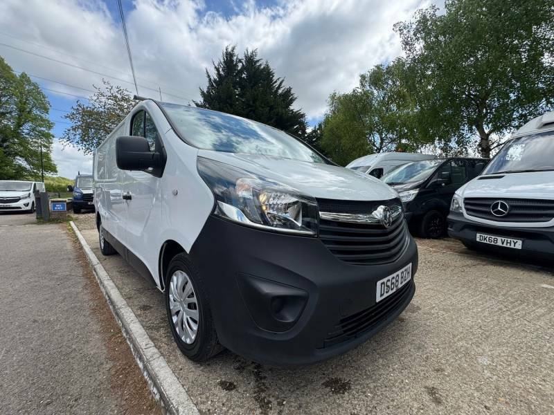 Vauxhall Vivaro 2900 1.6Cdti 120Ps H1 Van - 2018 68 DS68BZH White #3