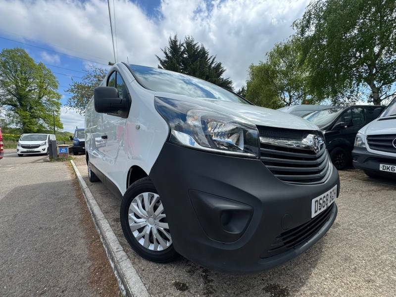 Vauxhall Vivaro 2900 1.6Cdti 120Ps H1 Van - 2018 68 DS68BZH White #5