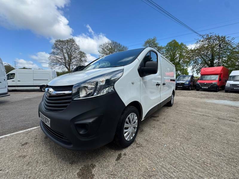 Vauxhall Vivaro 2900 1.6Cdti 120Ps H1 Van - 2018 68 DS68BZH White #2