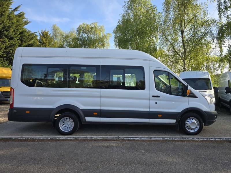 Ford Transit Custom 2.2 Tdci 460 Hdt Minibus L4 Xlwb 17 Seater Seats WK65YYO White #4