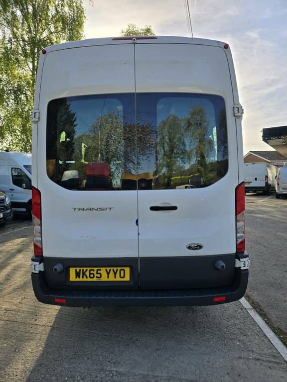 Ford Transit Custom 2.2 Tdci 460 Hdt Minibus L4 Xlwb 17 Seater Seats WK65YYO White #6