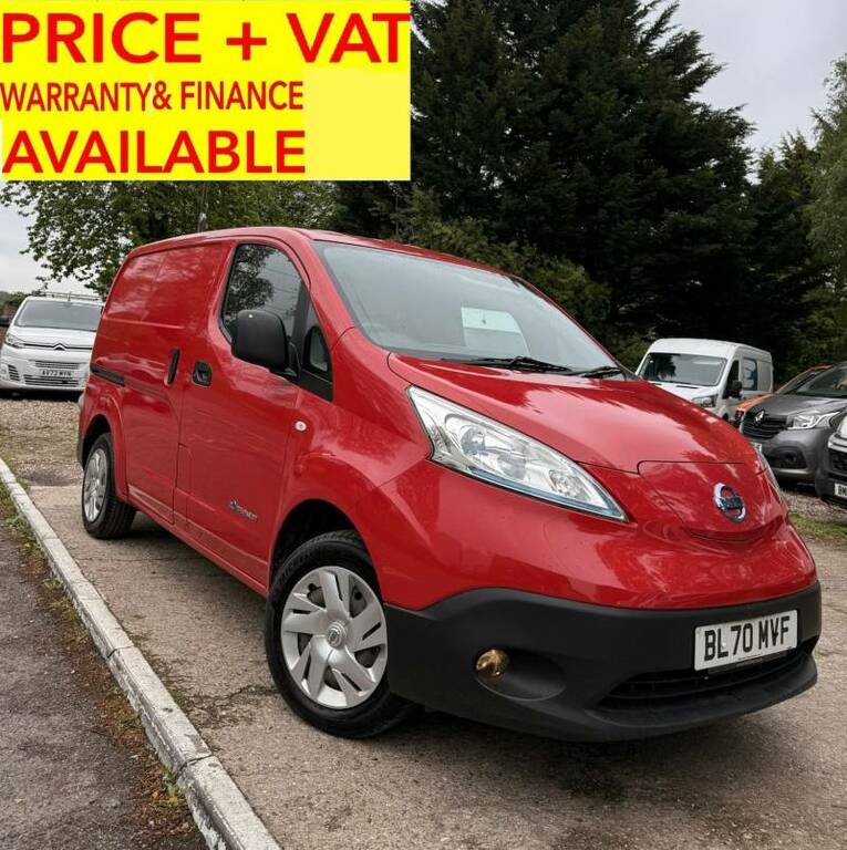 Nissan e-NV200 80Kw Acenta Van 40Kwh Long Range - 2021 70 Red