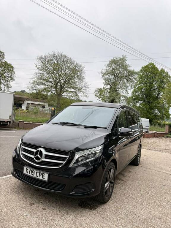 Mercedes-Benz V Class V250 D Marco Polo Horizon Sport Camper Van - 2019 KY19CPE Black #4