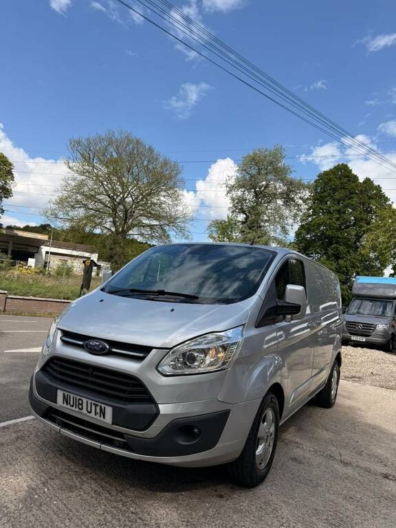 Ford Transit Custom 2.0 Tdci 270 Limited L1 H1 Swb Eu6 - 2018 NU18UTN Silver #2