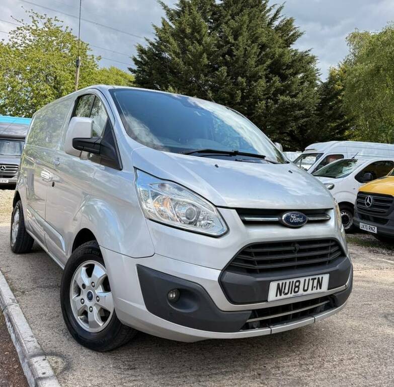 Ford Transit Custom 2.0 Tdci 270 Limited L1 H1 Swb Eu6 - 2018 NU18UTN Silver #3
