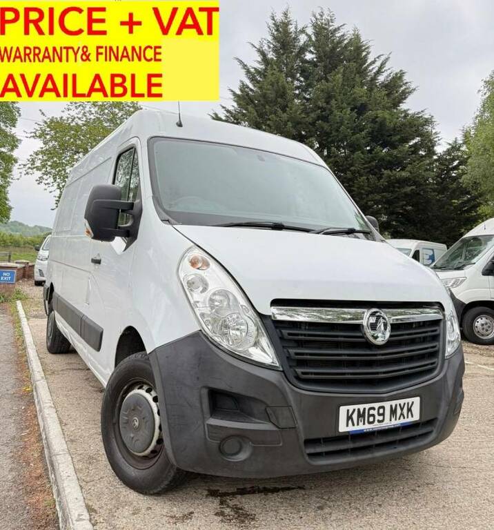 Vauxhall Movano 2.3 Cdti 3500 Fwd L2 Mwb Only 75,000 Miles - 2 White