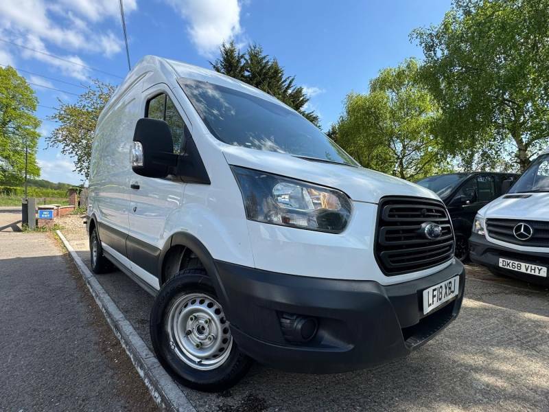 Ford Transit Custom 2.0 350 Ecoblue Rwd L2 H3 Mwb 170Ps - 2018 18 LF18XBJ White #3
