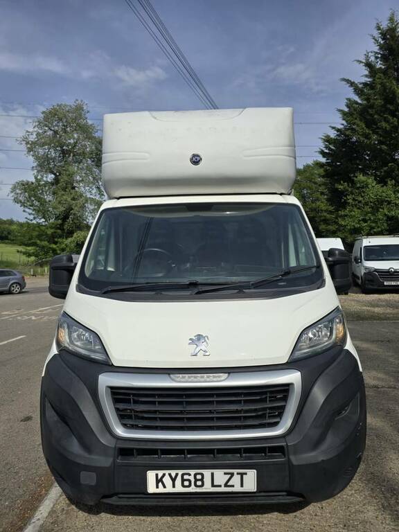 Peugeot Boxer 2.0 Bluehdi Luton Van Tail Lift White #3