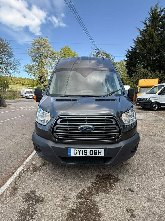 Ford Transit Custom 2.0 350 Ecoblue Rwd L4 H3 Xlwb No Vat - 2019 19 CY19OBH Grey #3