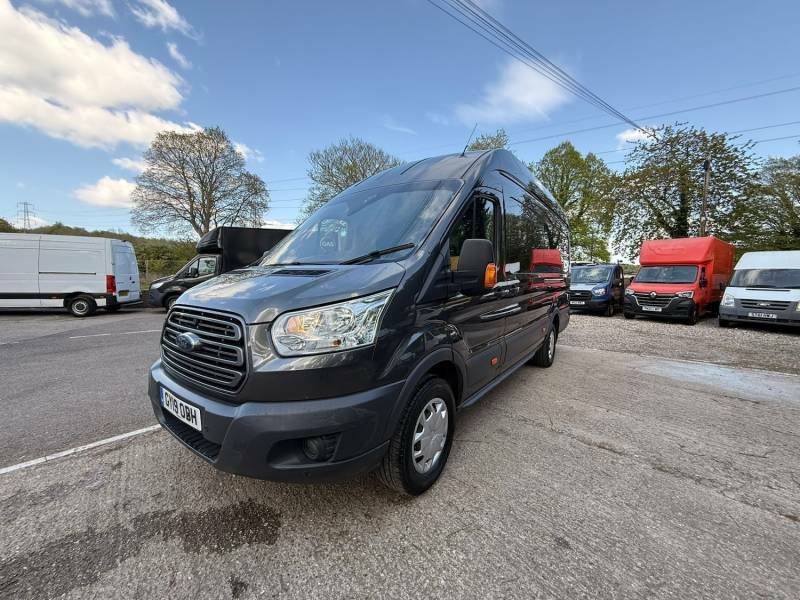 Ford Transit Custom 2.0 350 Ecoblue Rwd L4 H3 Xlwb No Vat - 2019 19 CY19OBH Grey #2