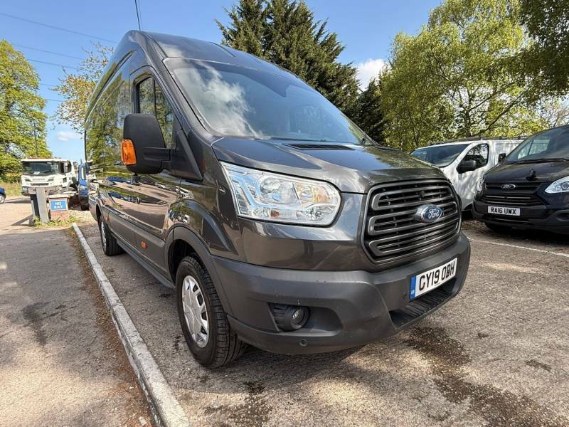 Ford Transit Custom 2.0 350 Ecoblue Rwd L4 H3 Xlwb No Vat - 2019 19 CY19OBH Grey #4