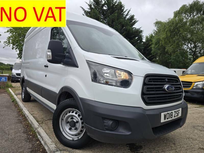 Ford Transit Custom 2.0 350 L2 Cc Drw 129 Bhp White #1