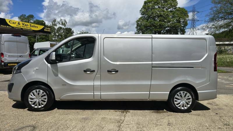 Vauxhall Vivaro 1.6 Cdti 2900 Biturbo Ecotec Sportive L2 Lwb Silver #6