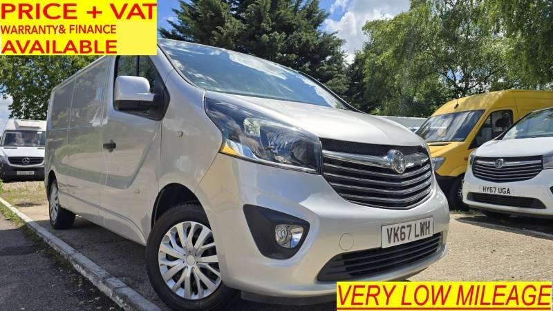 Vauxhall Vivaro 1.6 Cdti 2900 Biturbo Ecotec Sportive L2 Lwb Silver