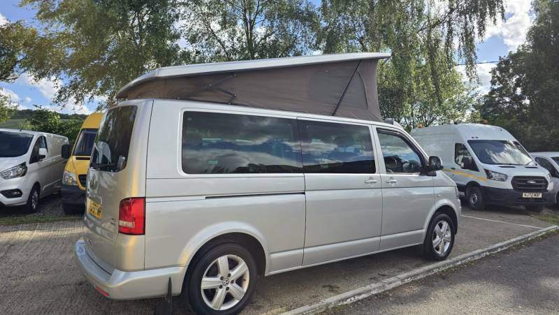 Volkswagen Caravelle 2.0 Tdi Bluemotion Pop Top Camper 4 Berth Silver #6
