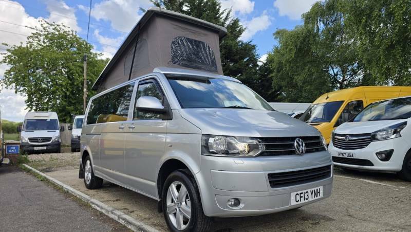 Volkswagen Caravelle 2.0 Tdi Bluemotion Pop Top Camper 4 Berth Silver #3