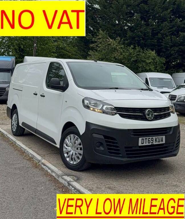Vauxhall Vivaro 1.5 Turbo D 2900 Edition L2 Lwb No Vat White