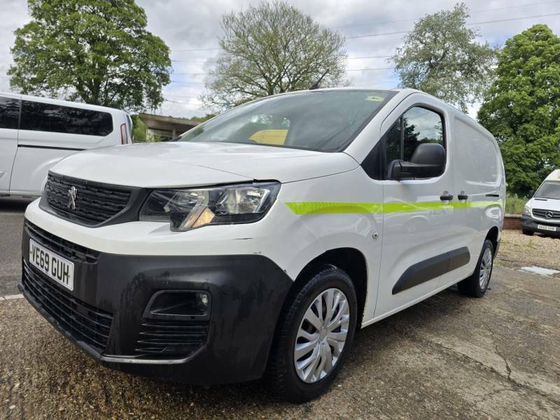 Peugeot Partner 1.5 Bluehdi 950 Professional Long Panel Van Lwb White #2