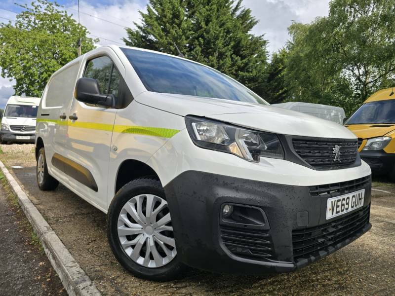 Peugeot Partner 1.5 Bluehdi 950 Professional Long Panel Van Lwb White #3