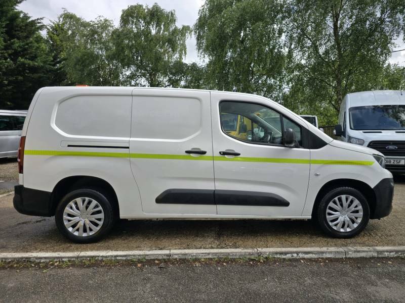 Peugeot Partner Panel Van 1.5 Bluehdi 950 Professional Long Panel White #7