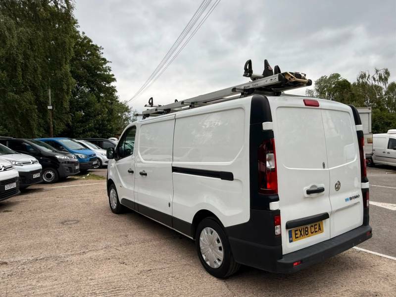 Vauxhall Vivaro 1.6 Cdti 2900 Biturbo Ecotec Lwb Only 44,000 Mil White #6