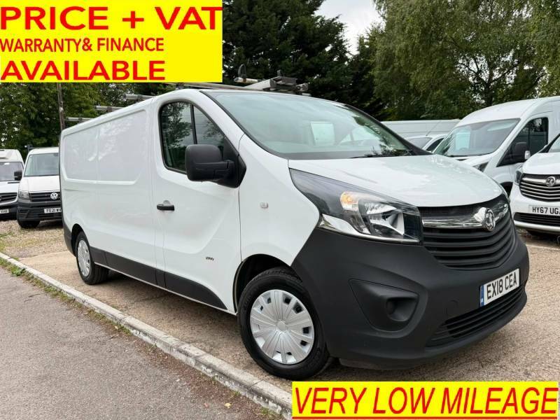 Vauxhall Vivaro 1.6 Cdti 2900 Biturbo Ecotec Lwb Only 44,000 Mil White