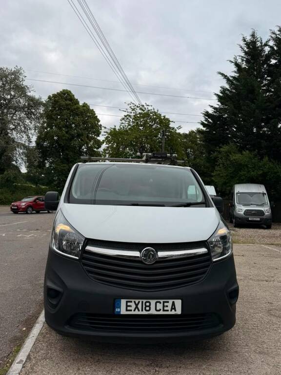 Vauxhall Vivaro 1.6 Cdti 2900 Biturbo Ecotec Lwb Only 44,000 Mil White #3