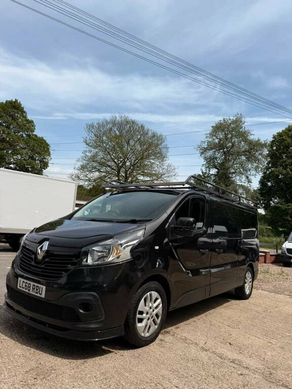 Renault Trafic 1.6 Dci 29 Business Lwb Sports Looks No Vat Black #2