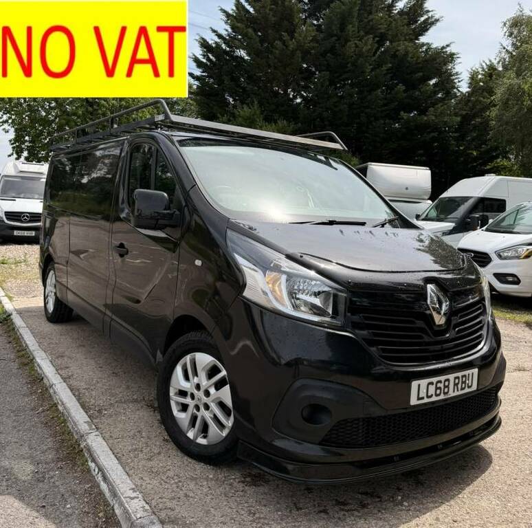 Renault Trafic 1.6 Dci 29 Business Lwb Sports Looks No Vat Black