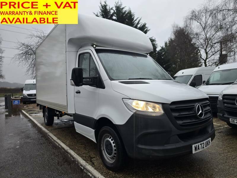 Mercedes-Benz Sprinter 2.0 315 Cdi Progressive Rwd L3 Luton Van Tail Lift White
