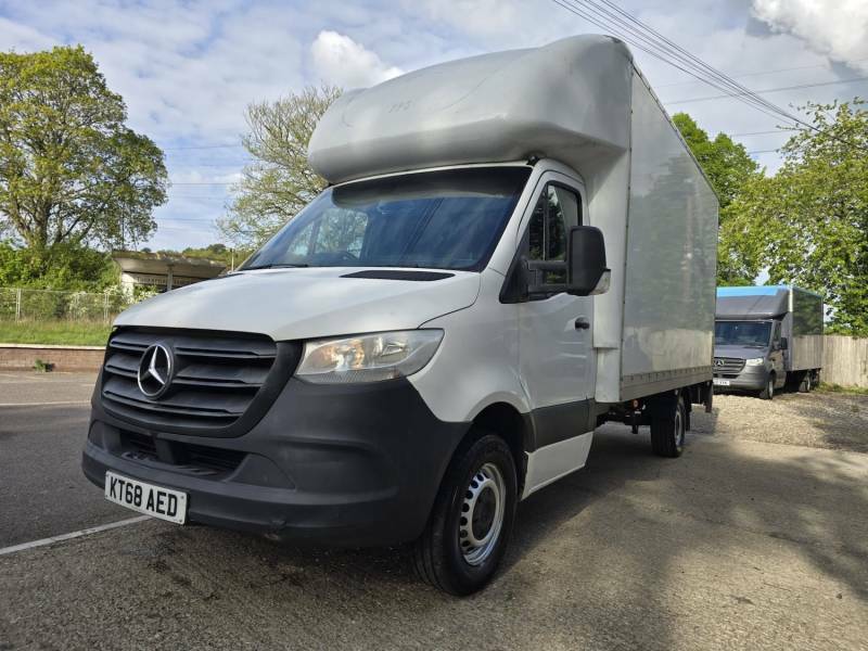 Mercedes-Benz Sprinter 2.1 314 Cdi Rwd L3 Lwb Luton Tail Lift No Vat White #2
